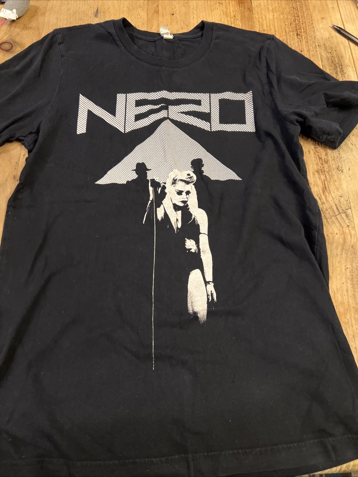 NERO 2015 North American Tour T Shirt Sz Med M Band Music Black Rare