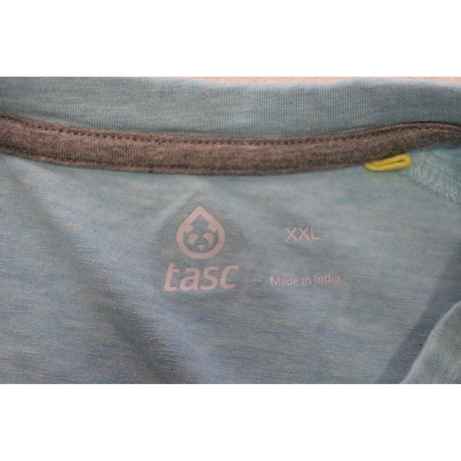 tasc Performance T-Shirt Mens XXL Light Blue Windmill Graphic Athletic Excellent gallery