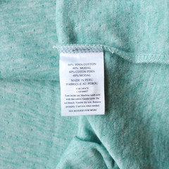 Faherty Cloud Cotton Henley Shirt XL Mens Green Pima Modal Double Knit