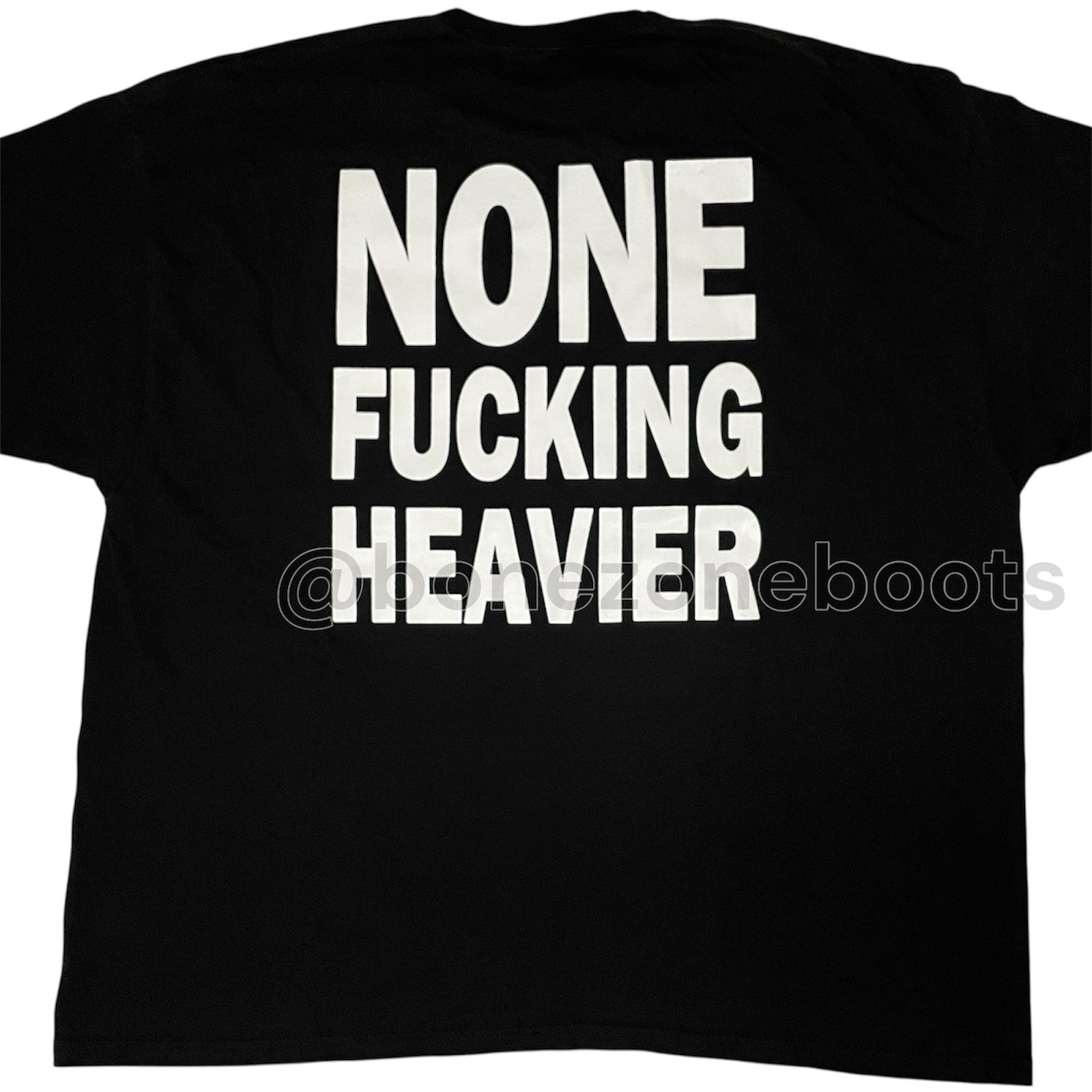 Crowbar shirt NONE F*CKING HEAVIER hardcore sludge metal Down Eyehategod tour 3X gallery