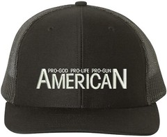 Pro-Gun 2nd Amendment Richardson Embroidered One Size Fits All Trucker Hats