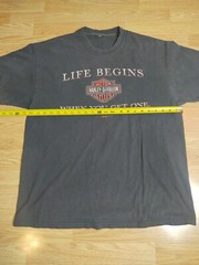 HARLEY DAVIDSON St. Paul Mn Short Sleeve Graphic T Shirt. See Measurements C10
