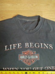 HARLEY DAVIDSON St. Paul Mn Short Sleeve Graphic T Shirt. See Measurements C10