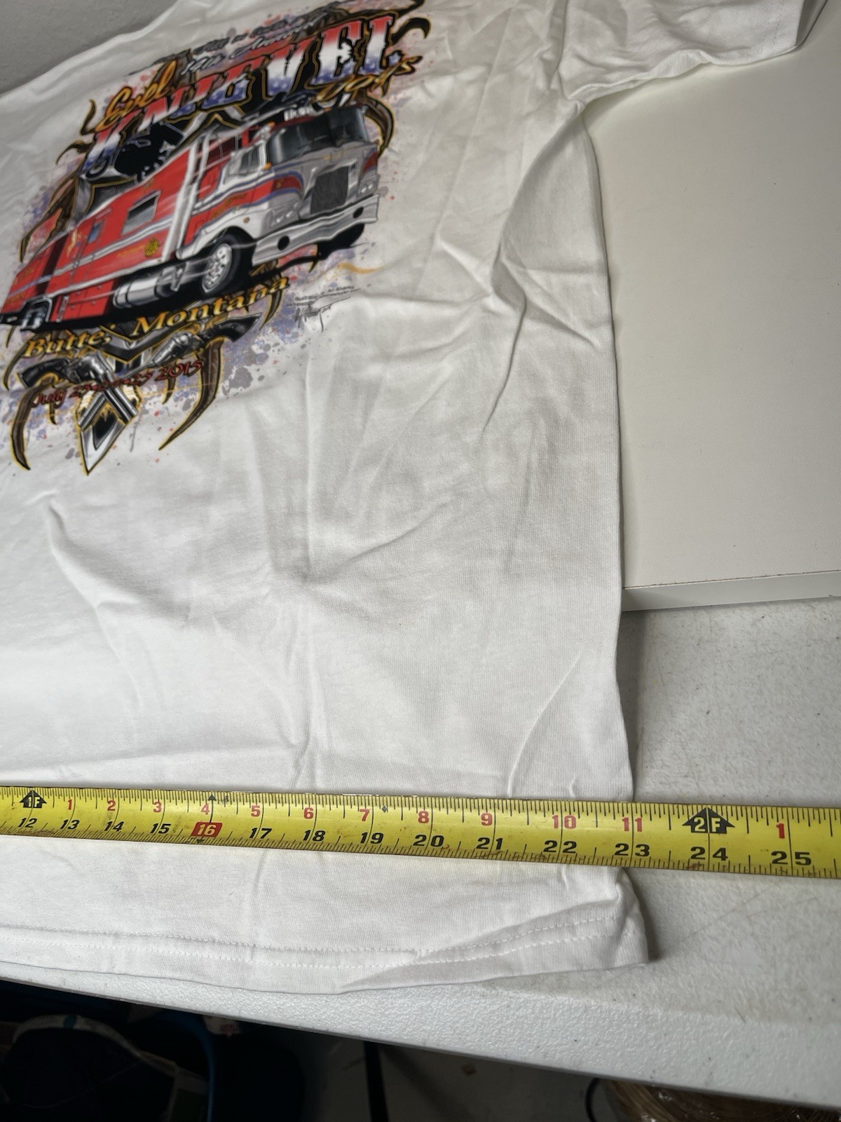 VTG 14th Annual Evel Knievel Days Butte Montana July 23 24 25 2015 White Tshirt gallery
