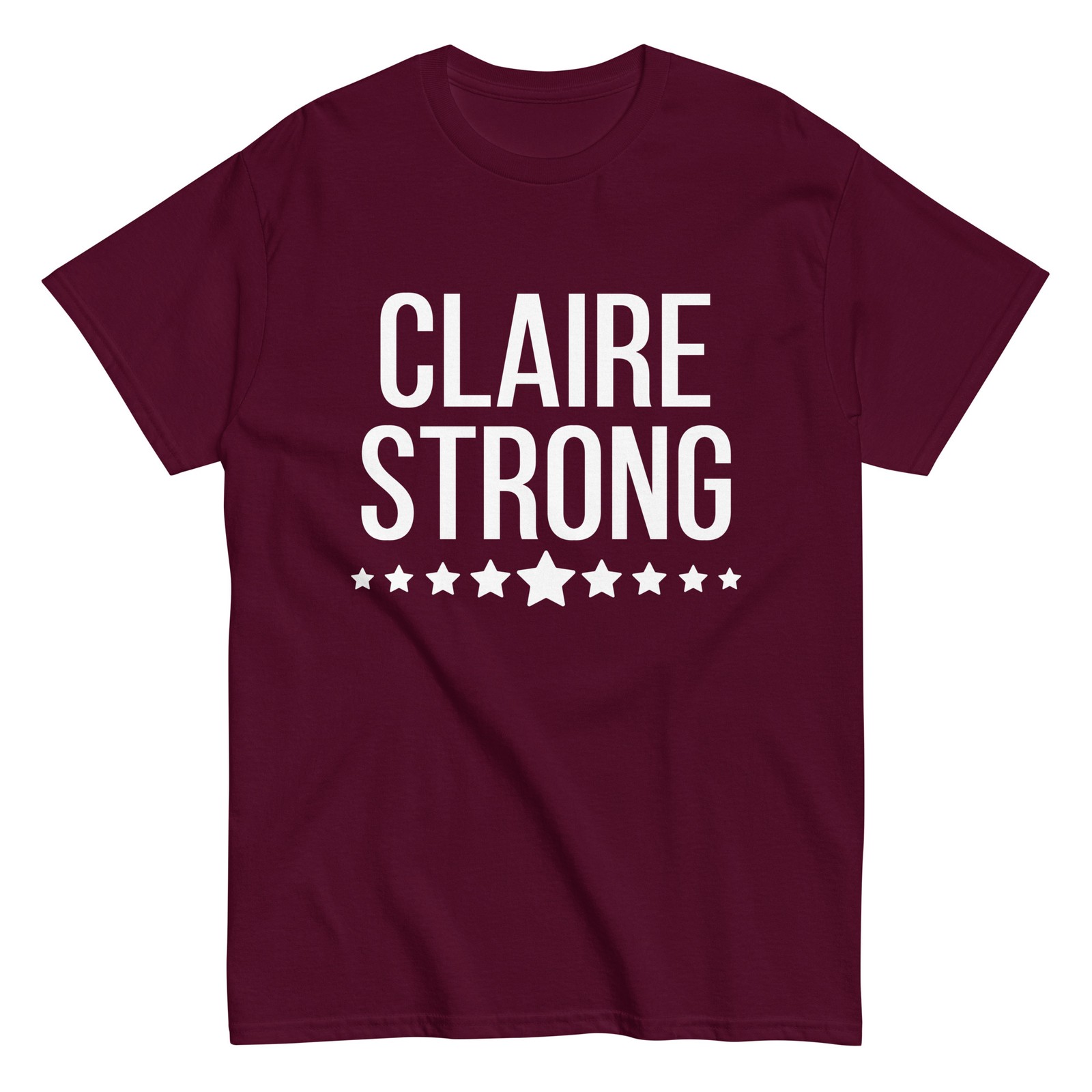Claire Strong Family Reunion Squad First Last Name T Shirt