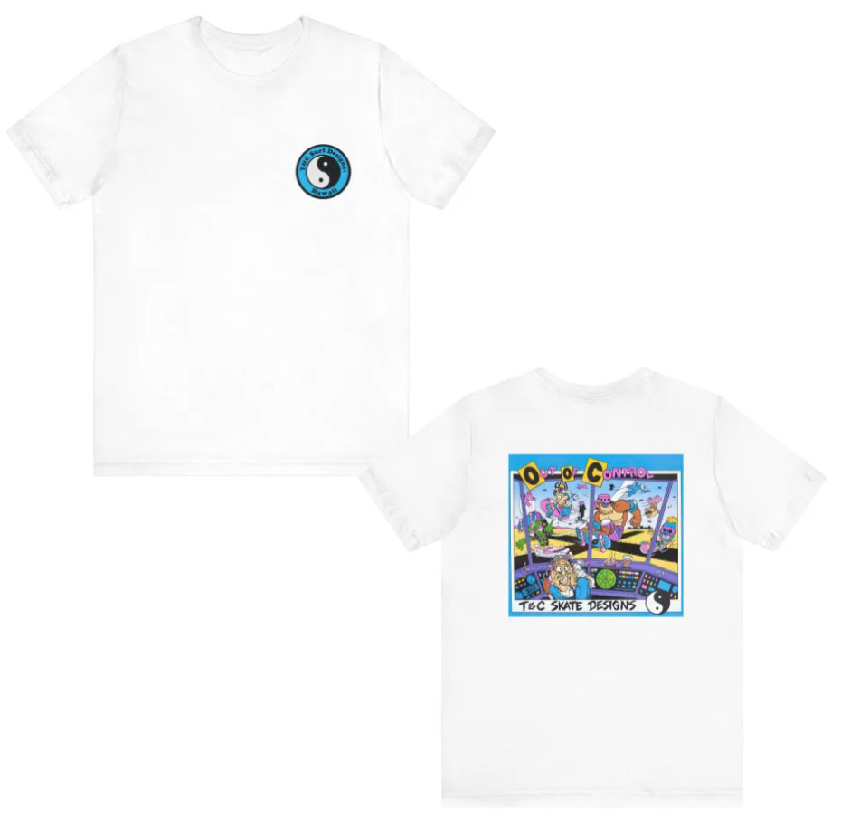 T and C Vintage Town And Country Surf Design Shirt - T&C OT-S shirt gallery