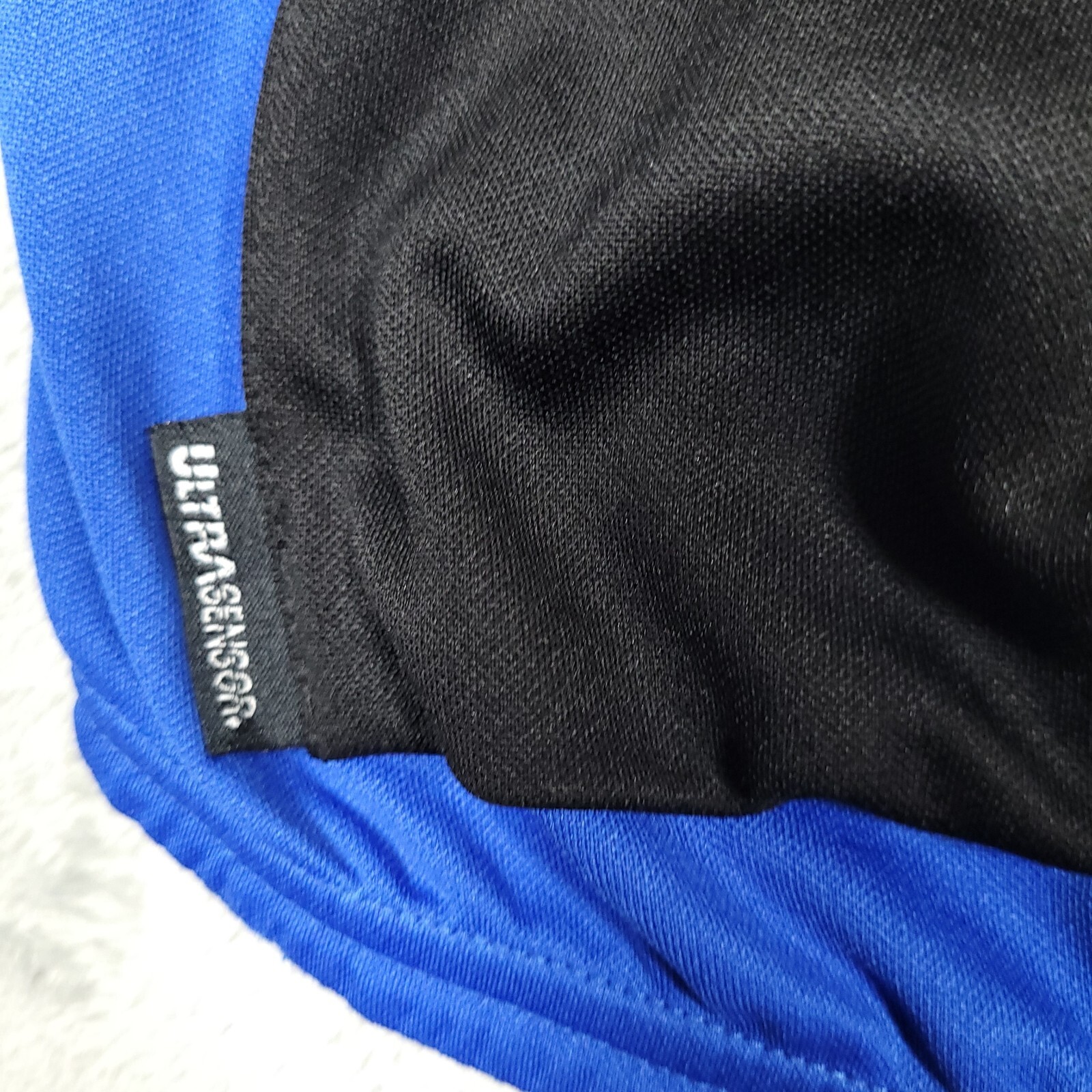 Pearl Izumi Cycling Shirt Mens XL Blue & Black Short Sleeve Zip Back Pockets gallery