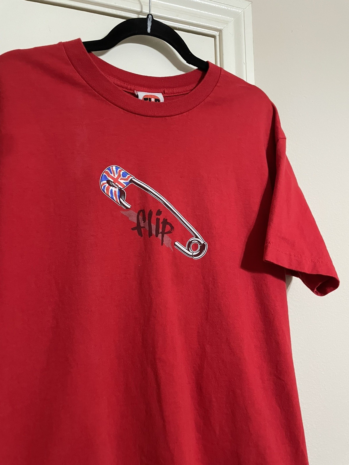 Vintage Flip Skateboards Shirt Mens Large Y2K 90s Skate Boulala Skateboarding gallery