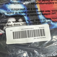 XXL In HAND Supreme Grim Reaper Tee Size XXL Red SS26 New Sold Out Ships Asap