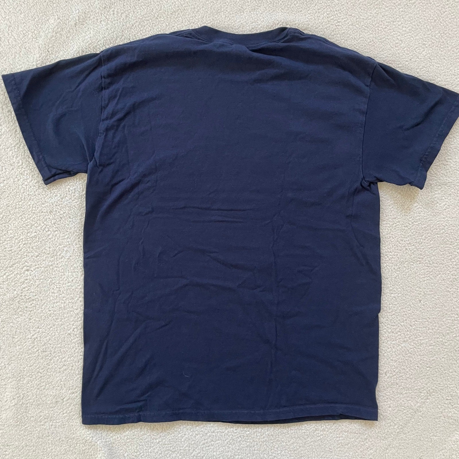 Gildan Mens M T-Shirt Navy Blue Cape Cod Massachusetts Graphic Nautical Anchor gallery