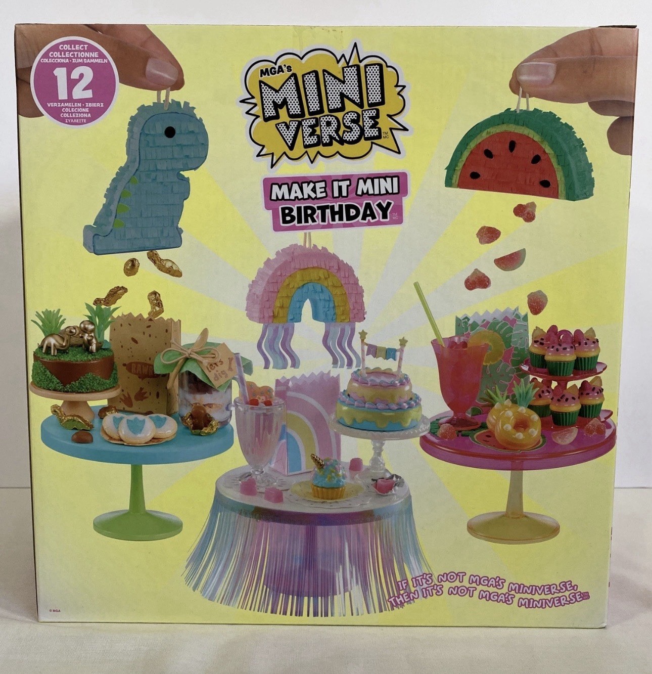 MGA Miniverse Make It Mini Birthday Series 1 Display Box + 15 NEW sealed balls