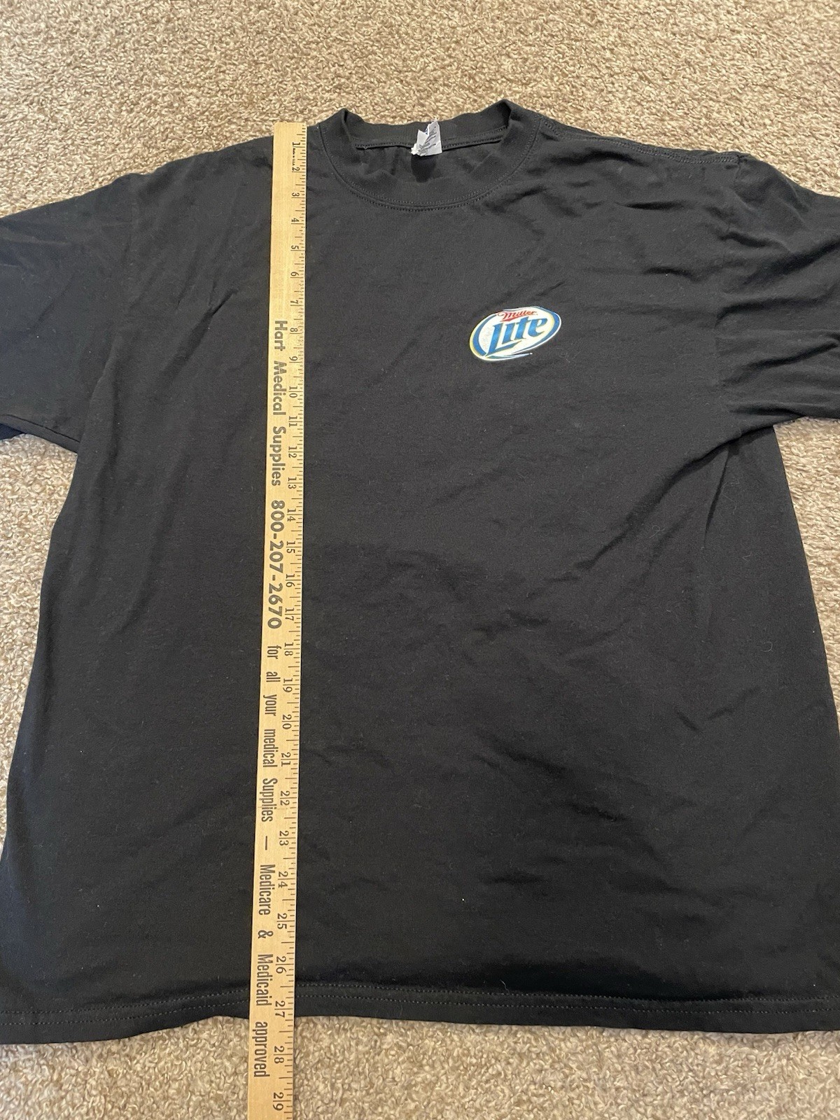 Summer 2008 Miller Lite Harley Davidson 105 Years Official Sponsor T-shirt Sz XL gallery