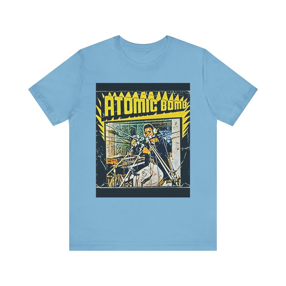 Atomic Bomb William Onyeabor Graphic Print Unisex Jersey Short Sleeve Tee Shirt