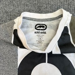 Ecko Unltd. Colorblock Graphic Tee Men’s Small Y2K 90s Streetwear Short Sleeve