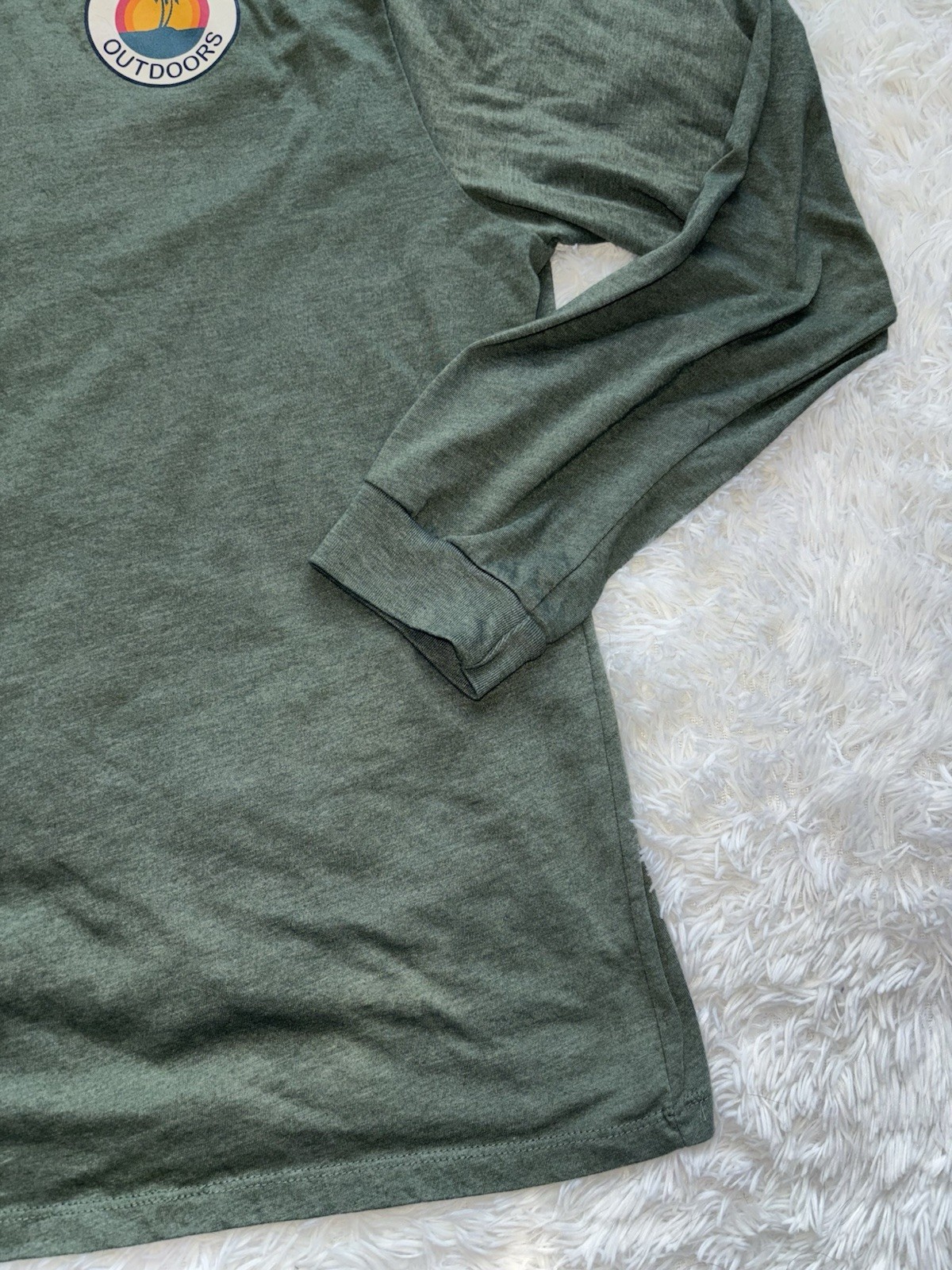 Home Free Men’s Sz. 2XL Green “ Great outdoors Florida” Long Slv Tee gallery