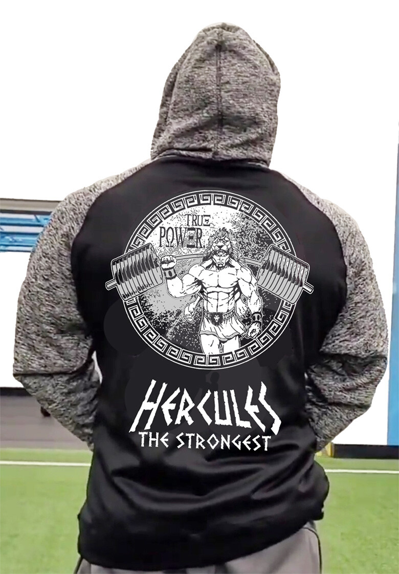 Iron Gods Workout Hoodie Hercules, Gym Hoodie, Gym Shirt, Aesthetic Hoodie, Gym gallery