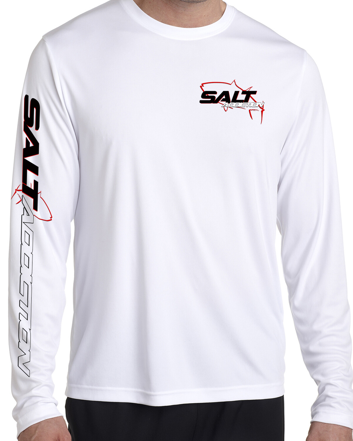 Salt Addiction t shirt long sleeve microfiber saltwater fishing moisture wicking gallery