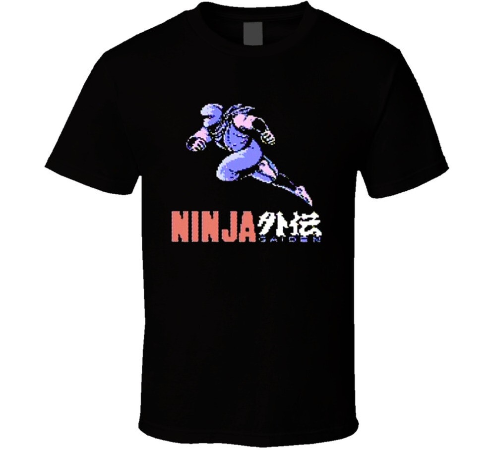 Ninja Gaiden Nes Screenshot Video Game T Shirt