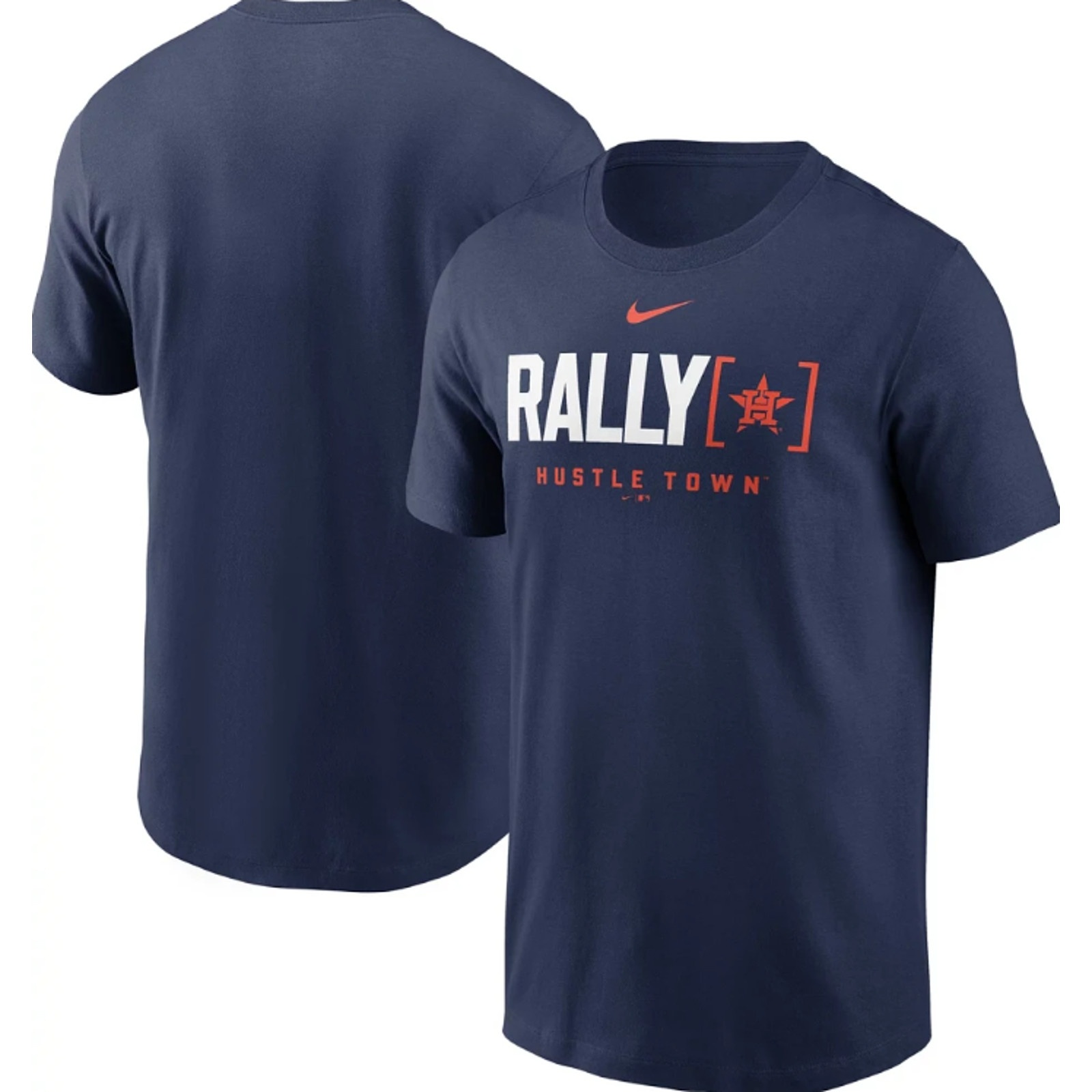NIKE Mens Houston Astros Rally Home Graphic T-shirt Medium Chattanooga Blue NWT gallery