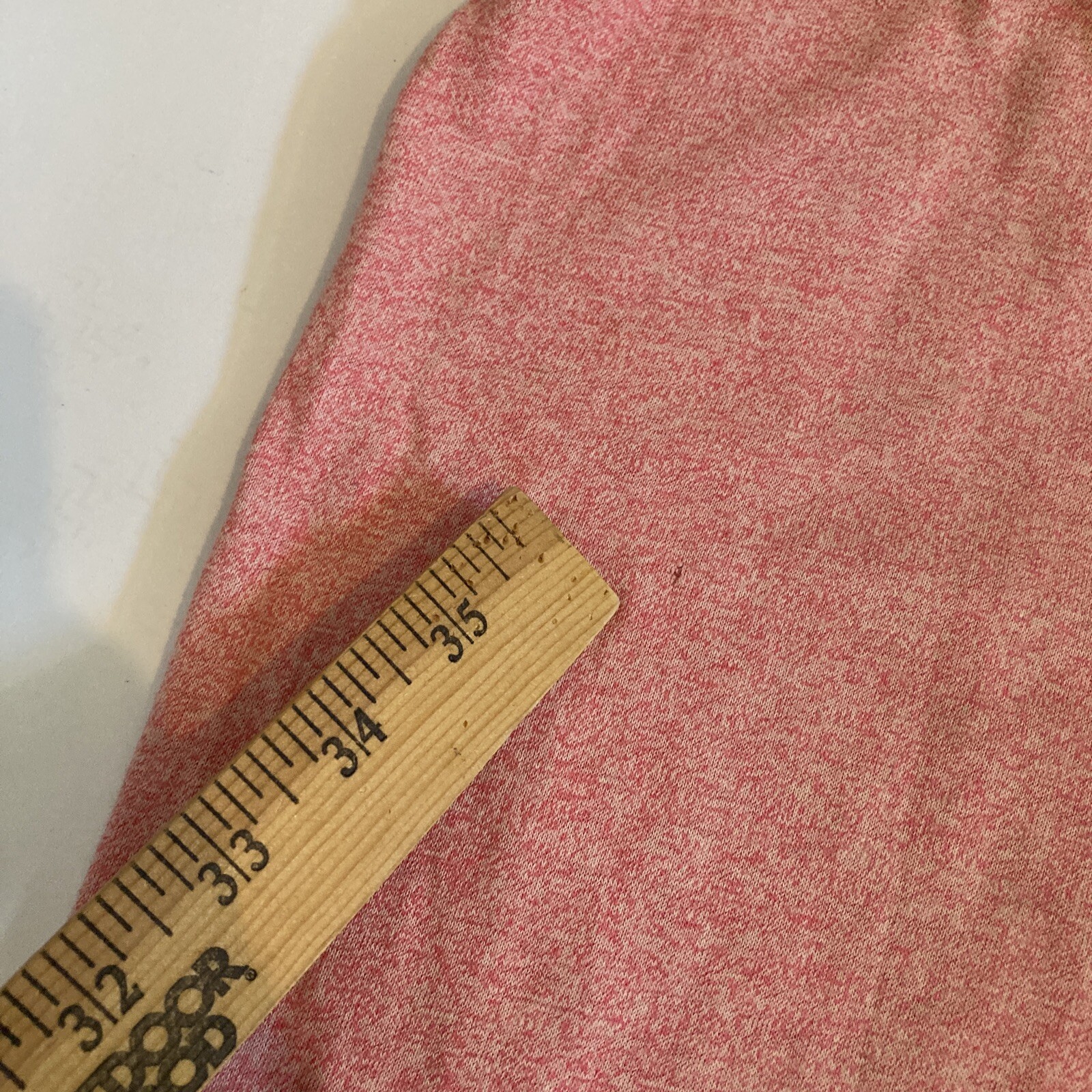Vintage JC Penney Towncraft Ringer T-shirt Mens Sz M Cotton Poly 50/50 Pink 70s gallery