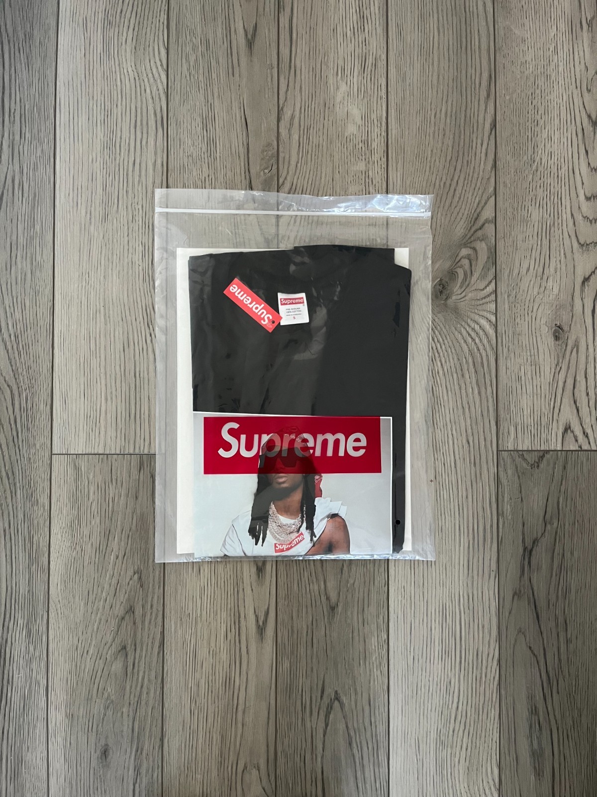 Size Small - Supreme Short Sleeve Playboi Carti Black T-Shirt (FREE SHIPPING) gallery
