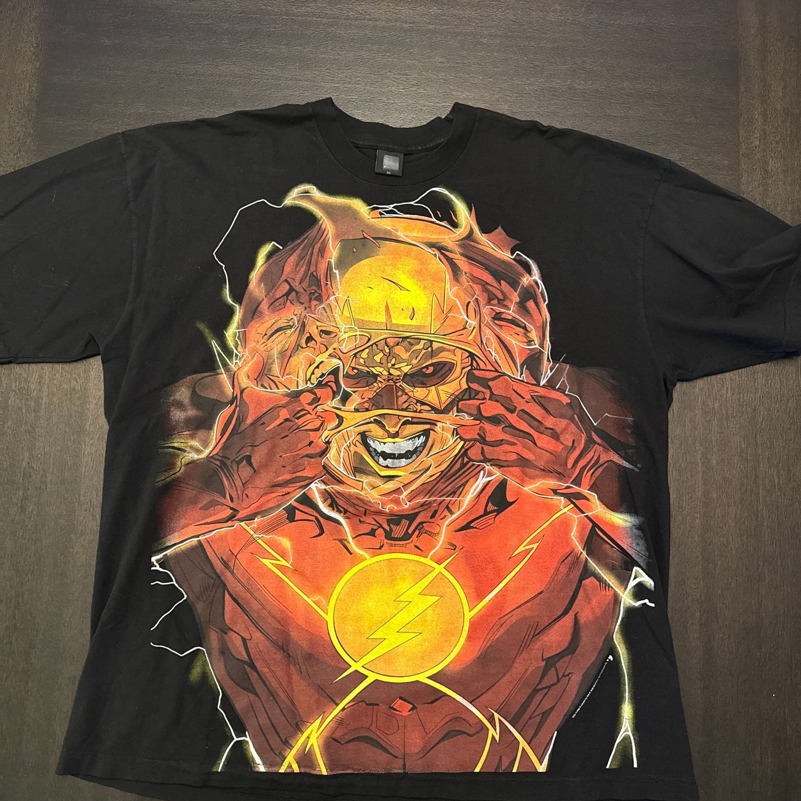 Reverse-Flash Mad Mask Graphic T-Shirt Eobard Thawne DC Comics 2XL