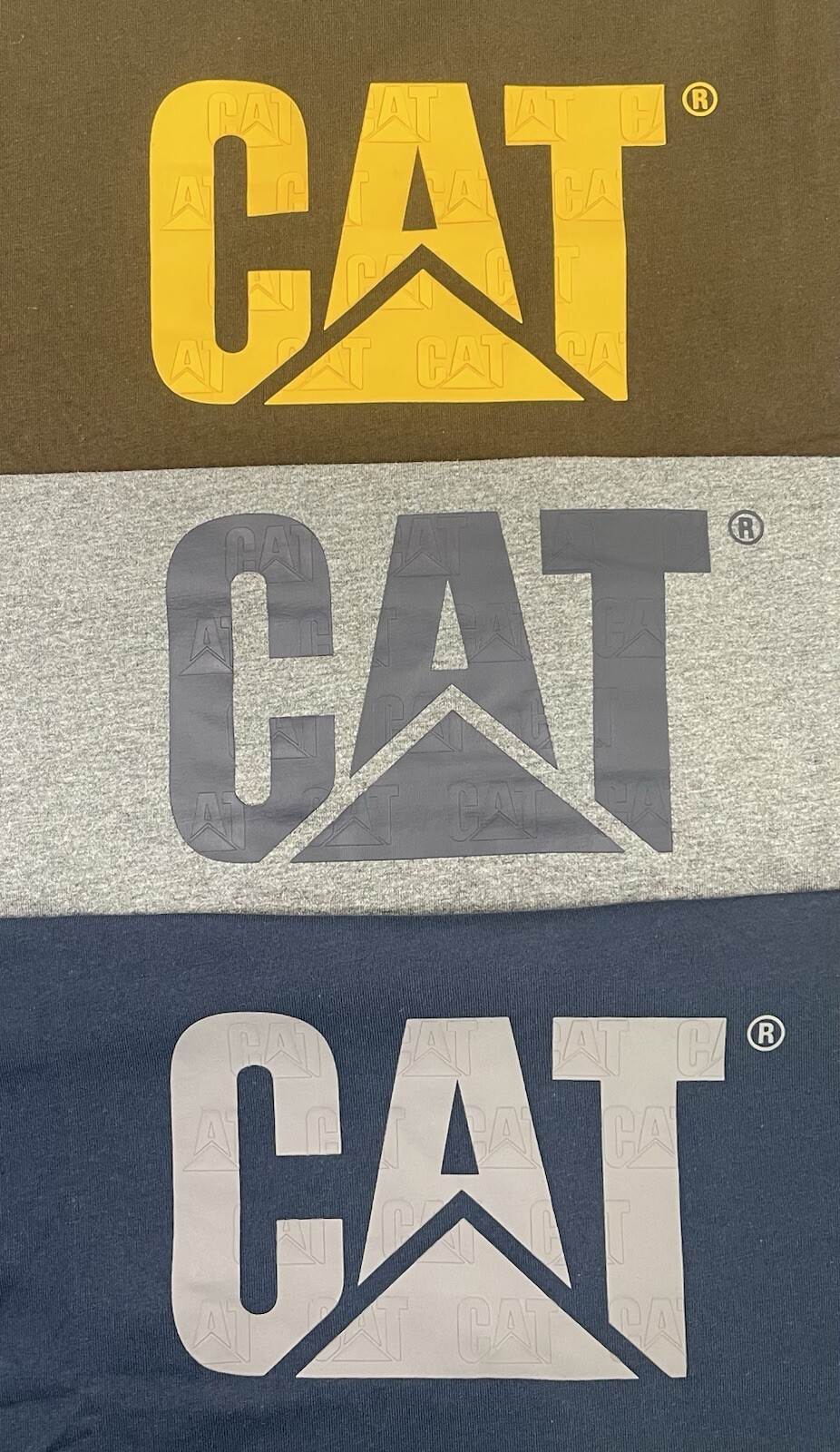 Caterpillar Relaxed Fit Short Sleeve T-Shirt Blue, Gray or Brown NWT gallery