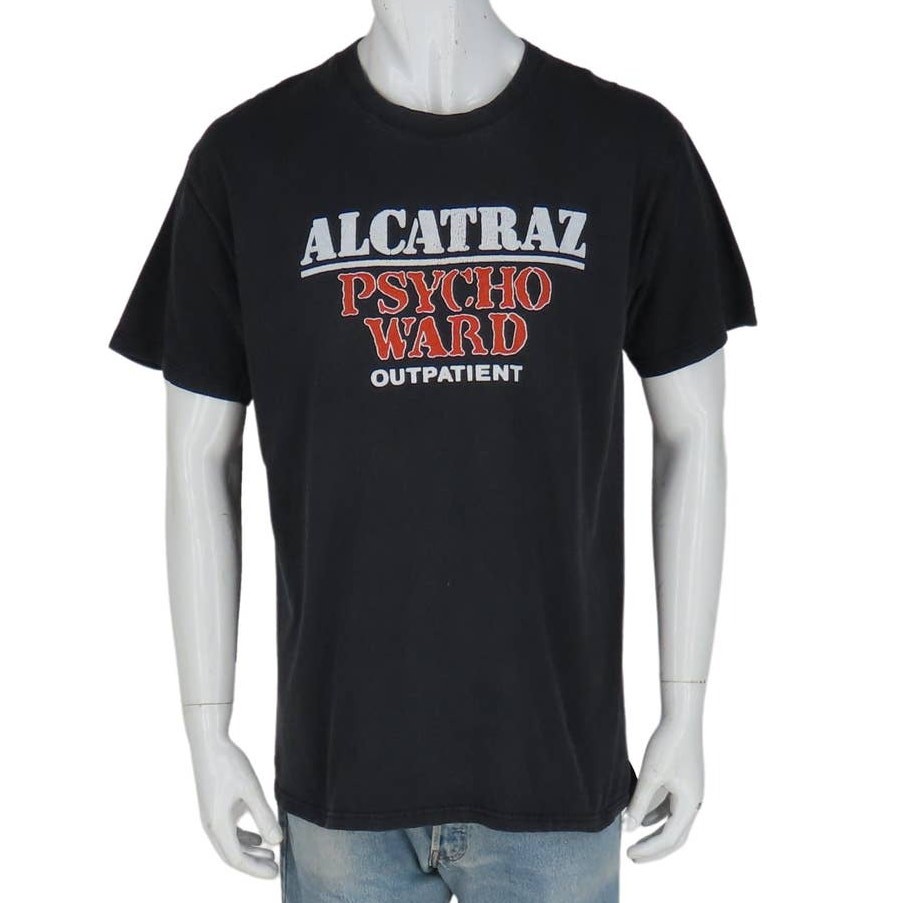 Alcatraz Psycho Ward Patient Tee T Shirt L gallery