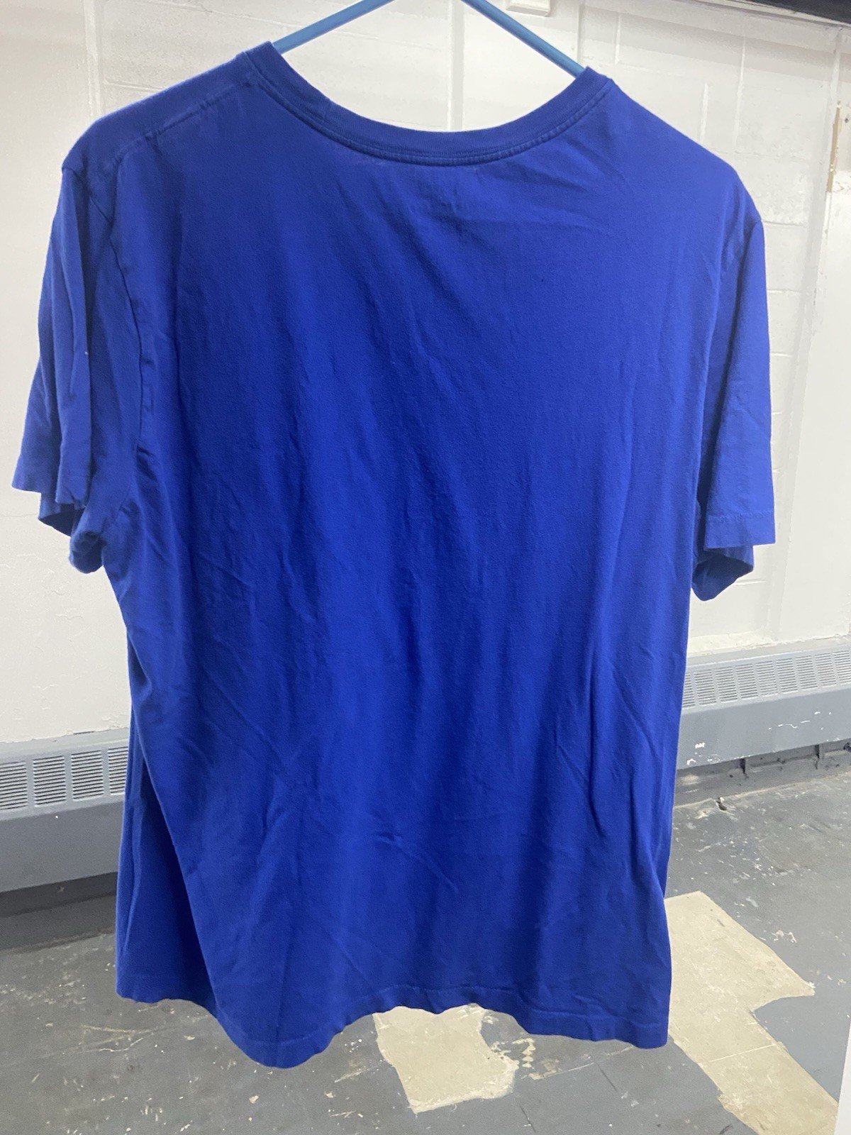 Nike The Nike Tee Men's Blue/White Graphic Logo Crew Neck Short Sleeve T-Shirt L gallery