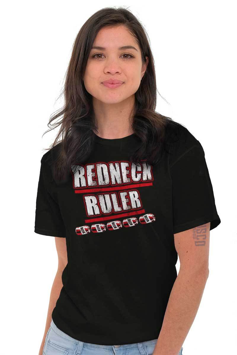Redneck Funny Drinking Beer Drunk Joke Gift Womens Graphic T Shirts Tee T-Shirt gallery