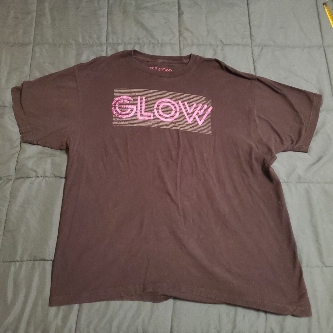 Gorgeous Ladies Of Wrestling Netflix Glow Black Pink T Shirt Adult Size XL