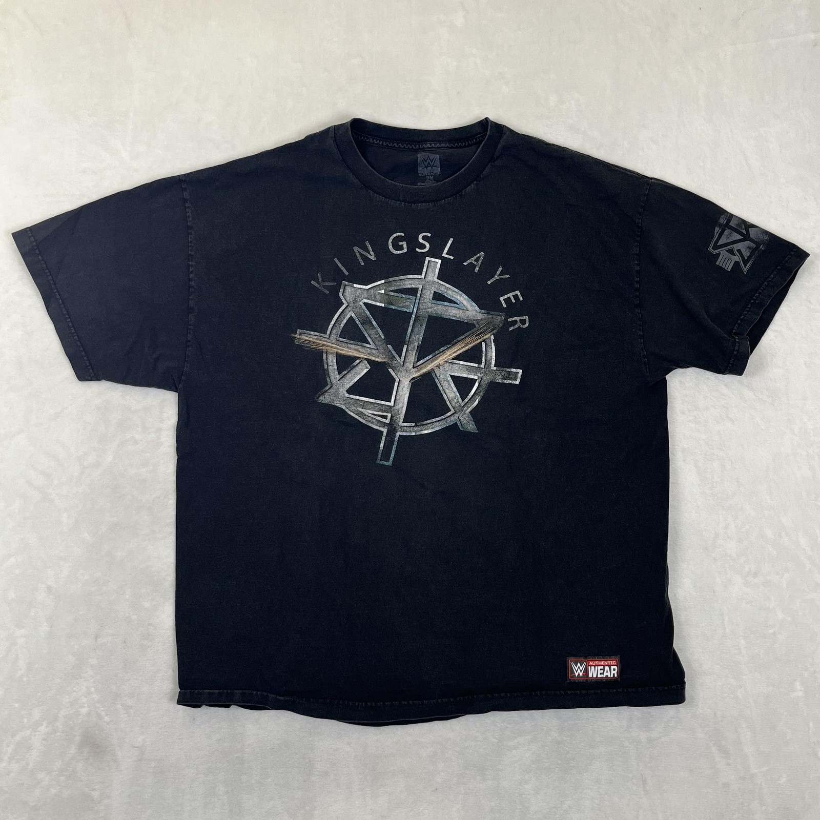 WWE Seth Rollins Kingslayer T-Shirt Mens 2XL Black Burn It Down Wrestling