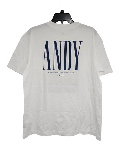New Andy Warhol Pop Art "If Everyone is not a Beauty..."Quote Mens Medium Tee gallery