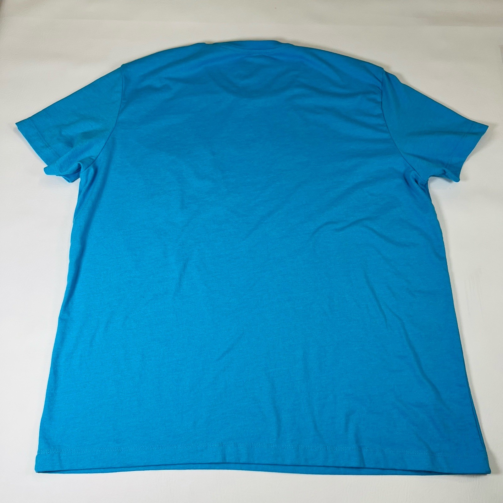 St Johns Bay Mens XXL T Shirt Blue Short Sleeve Crew Neck Pocket Stretch gallery