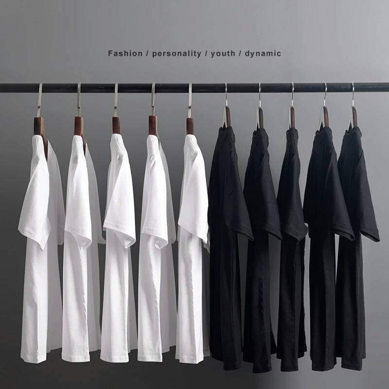 Universal Men's Polyester Fiber Plain Crew Neck Tee Short Sleeves T-Shirt M-5XL gallery