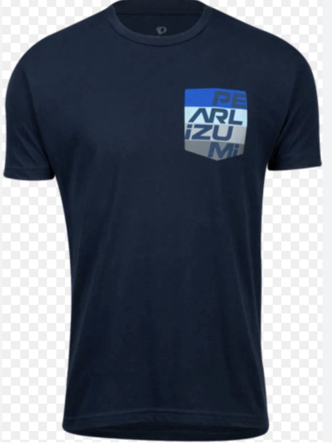 NWT Pearl Izumi Pocket Tee Men’s Med Navy Blue Cycling Biking Fitness Outdoor