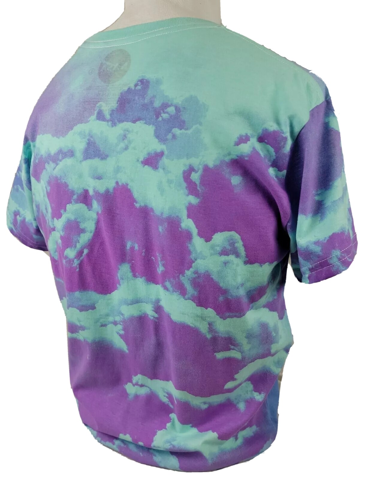 NASA (L) Sky Logo Space Aeronautics Men's T-Shirt Large Poly Cotton Blend gallery