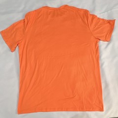 Mens Orange Polyester Elastane Crew Neck T-Shirt XL ‘ A2