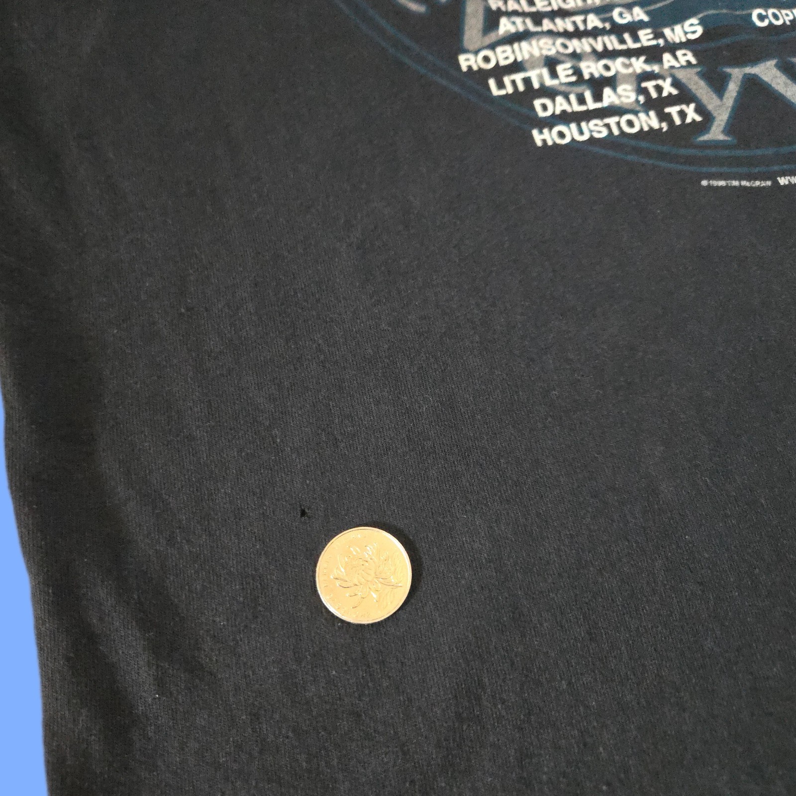 1998 Tim Mcgraw Everywhere Tour Vintage front and back graphic tee - Mens XL gallery