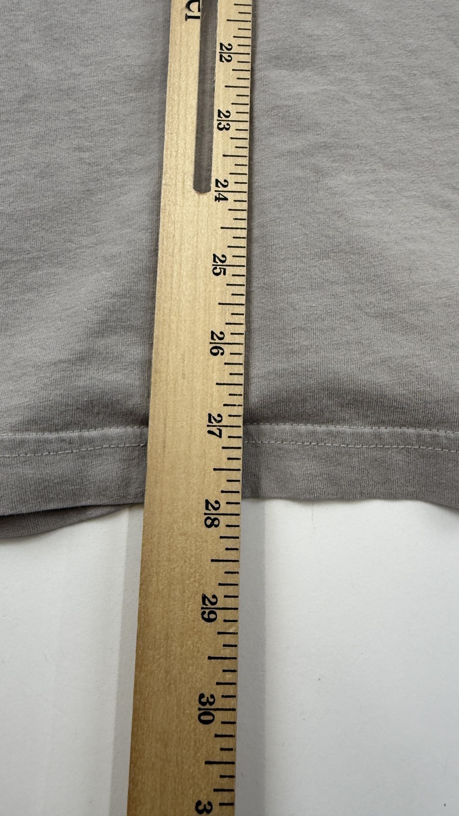 Paul Fredrick Shirt Mens 2XL Gray Cotton Silk Blend Crewneck Short Sleeve Tee gallery