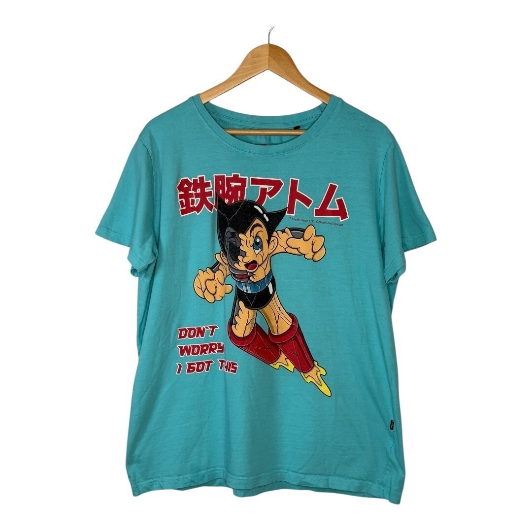 T-Post Astro Boy Graphic T-Shirt Size XL Teal Blue Issue 172 Anime Manga Retro gallery