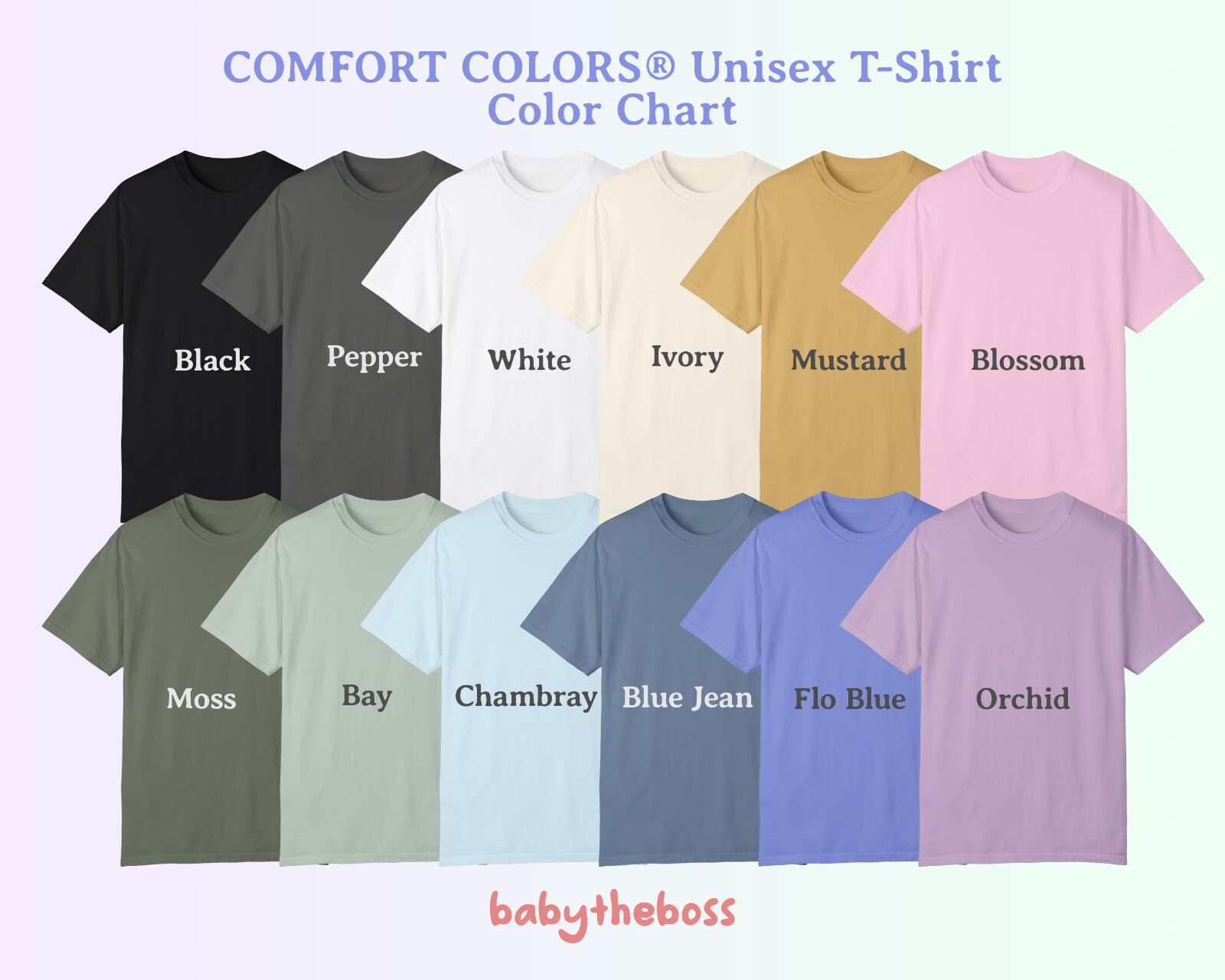 Don’t Stress About Dumb sh*t, Unisex Comfort Colors® Shirt, Butterfly Cat,CE234 gallery