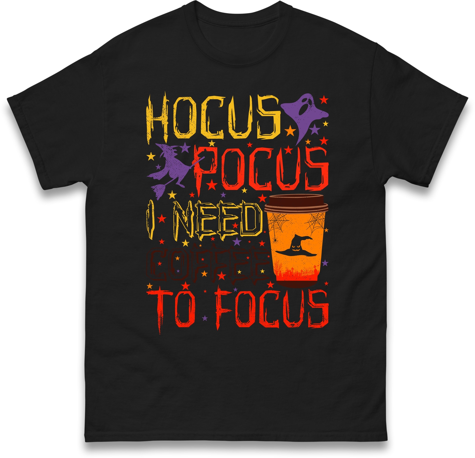 Hocus Pocus Halloween Shirt,Coffee Lover Gift,Halloween Party,Fun Halloween Wear gallery
