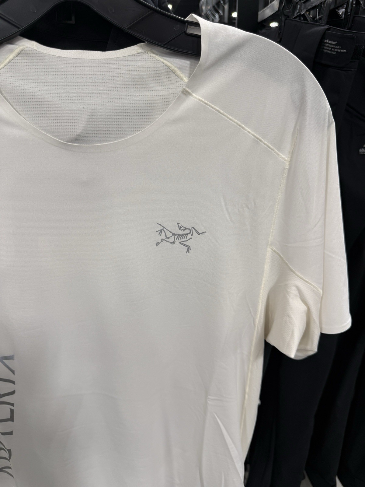 Arc'teryx Norvan Downword Logo SS Tee Arctic Silk Size Large NWT NEW gallery