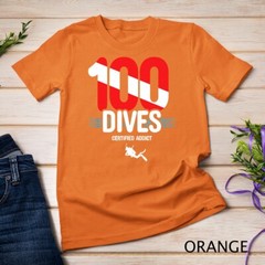 100th Dive Gift – Diver Down Flag – Scuba Diving T-Shirt Unisex T-shirt
