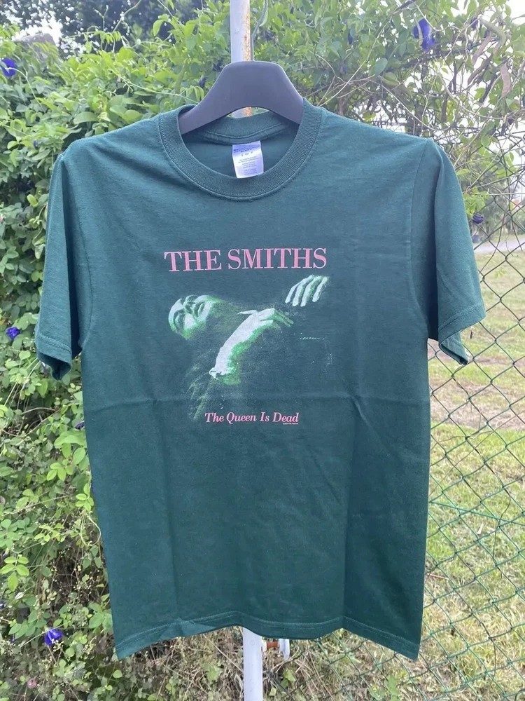 Vintage The Smiths The Queen Is Dead 2004 Tees Blue Color Unisex Shirt gallery