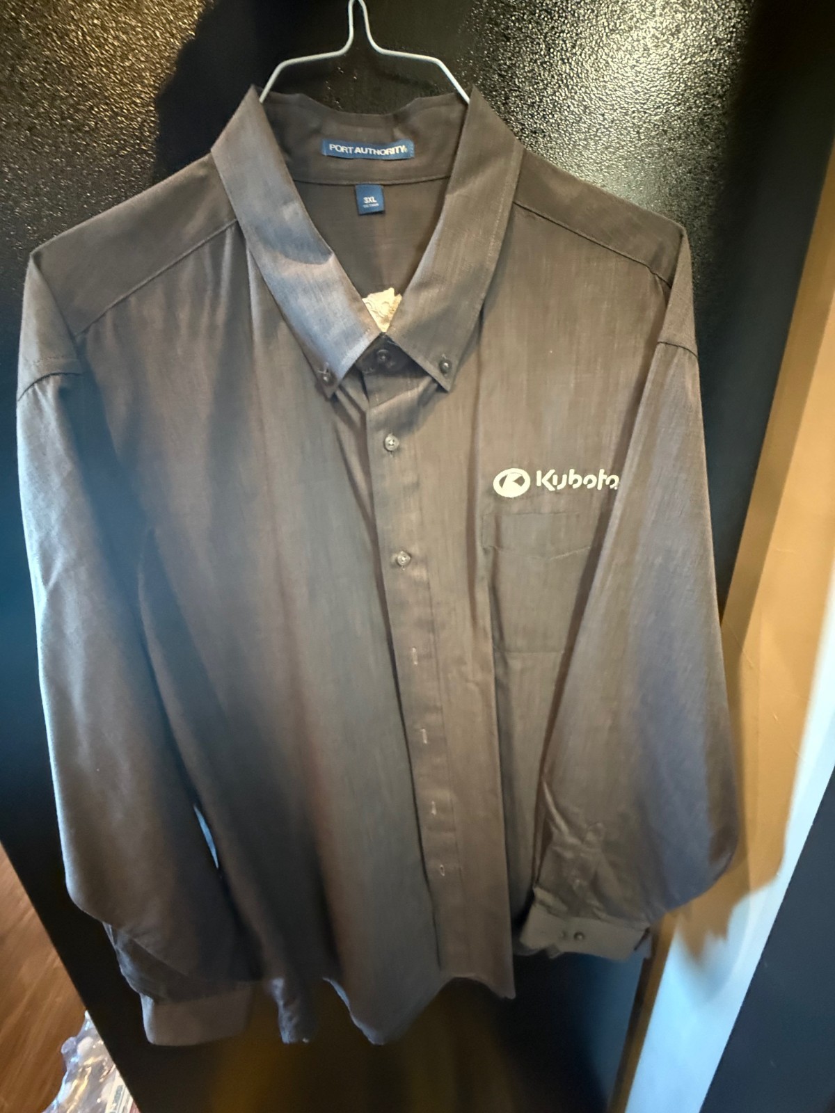 S640 Port Authority Easy Care Crosshatch Kubota University *3XL** Collared Shirt gallery