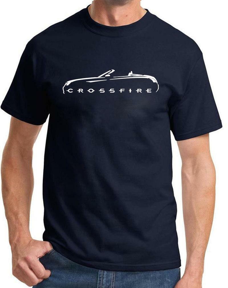 Chrysler Crossfire Convertible Classic Outline Design Tshirt NEW COLORS gallery