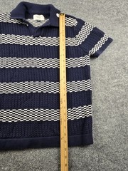 American Eagle Small Knitted Polo Shirt Striped #716