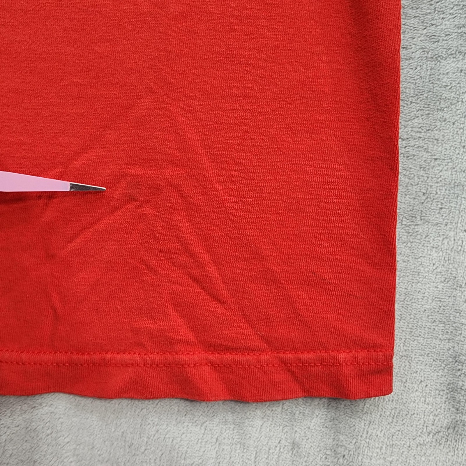 Vintage Delta Pro Weight Tee Mens M Red Proud To Be Awesome Graphic Funny Casual gallery